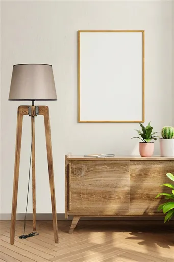 Lampadar, Opviq, 534LUN4419, Nuc / Bej