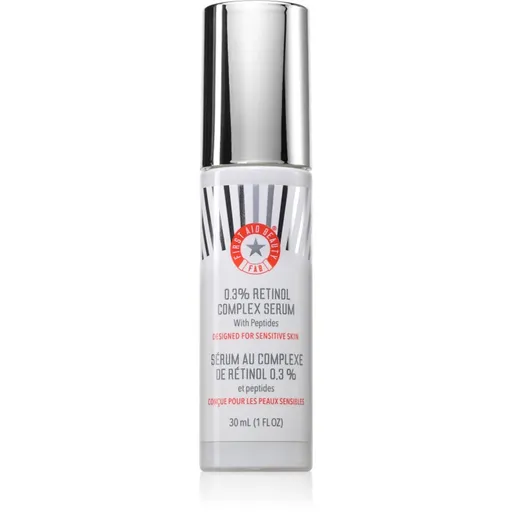 First Aid Beauty 0.3% Retinol Complex Serum ser antirid cu retinol cu peptide pentru piele sensibila 30 ml