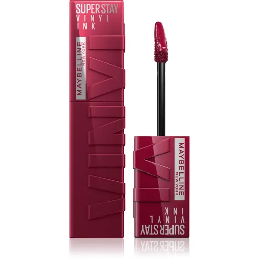 MAYBELLINE NEW YORK SuperStay Vinyl Ink Ruj de buze lichid, de lunga durata 30 UNRIVALED 4.2 ml