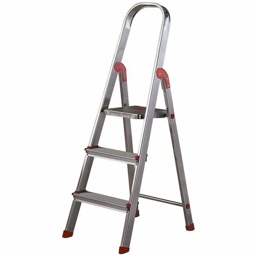 Scară din aluminiu pentru uz profesional Rolser Unica, 3 trepte, 3 trepte