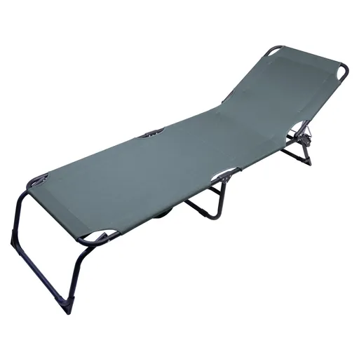 Cattara Șezlong pliabil pentru camping BERLIN, gri