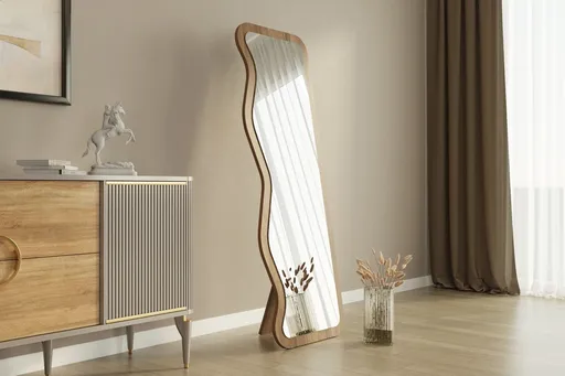 Oglinda decorativa, Hanah Home, Asel, 50x160x2.2 cm, Maro