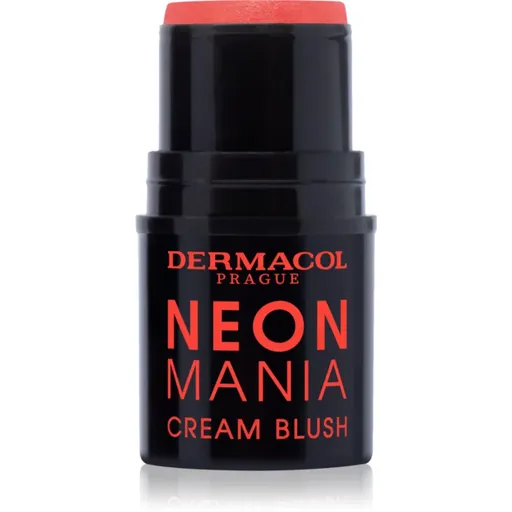 Dermacol Neon Mania blush cremos culoare 2 Coral 5.2 g