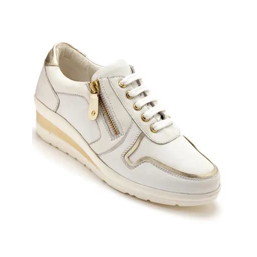 Pantofi din piele cu șiret Pediconfort