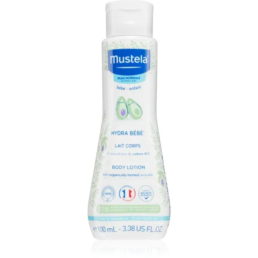 Mustela Bébé Hydra Bébé loțiune de corp hidratantă pentru pielea bebelusului 100 ml