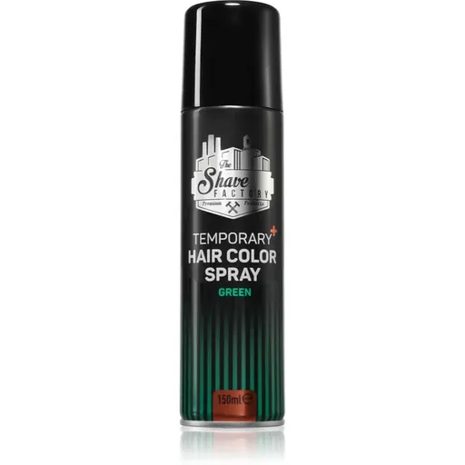 The Shave Factory Temporary Hair Color Spray spray pentru păr culoare Green 150 ml