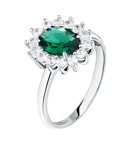 Morellato Inel de lux din argint cu zirconi cubici Tesori SAIW2840 54 mm