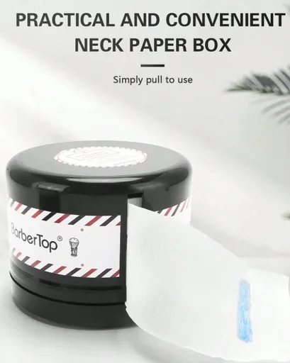 Dispenser Gulere Frizerie - Rotund, Prindere cu Ventuze - 48281816