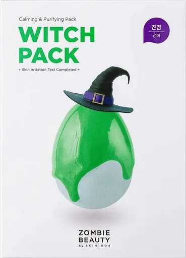 SKIN1004 Mască de față de curățare și netezire Zombie Beauty (Witch Pack Renewal) 16 x 4 g