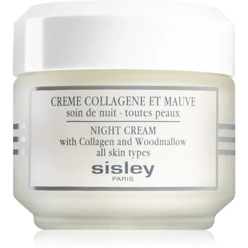 Sisley Night Cream with Collagen and Woodmallow crema de noapte pentru fermitate cu colagen 50 ml