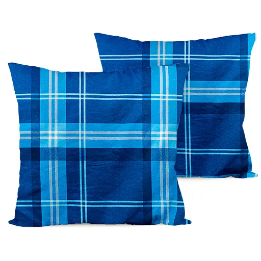 Față de pernă 4Home Blue plaid, 40 x 40 cm