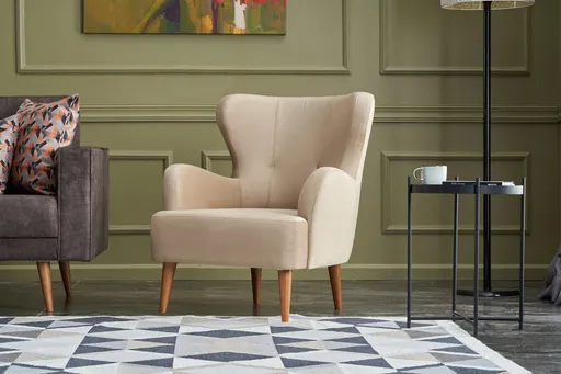 Fotoliu, Atelier del Sofa, 825BLC2348, Crem