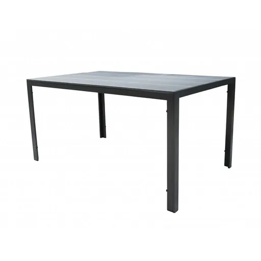 Masă de grădină Haggen, 150 x 90 x 74 cm, aluminiu