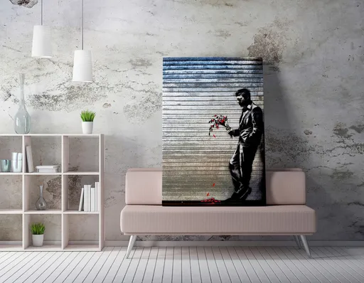 Tablou decorativ, WY17 (70 x 100), Canvas imprimat, Multicolor