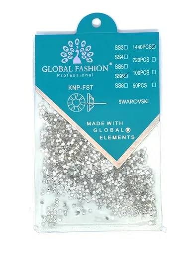 Cristale Transparente Pietre Swarovski, 1440 buc, SS6