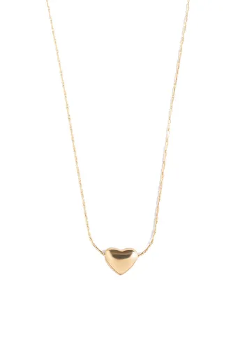 Emily Westwood Colier placat cu aur cu inimă Kayleigh EWN250269G