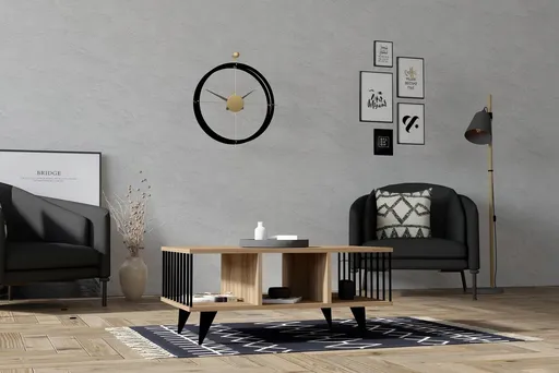 Masuta de cafea, Hanah Home, Bert, 90x40x60 cm, Maro