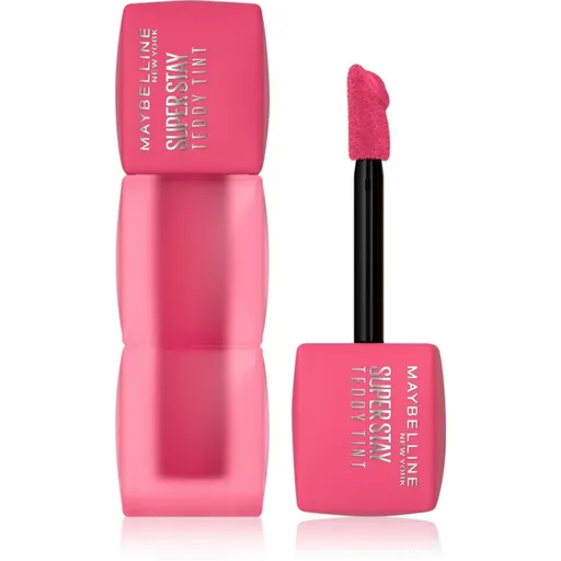 MAYBELLINE NEW YORK SuperStay Teddy Tint ruj cu persistență îndelungată cu efect mat culoare 45 Pinky Promise 5 ml