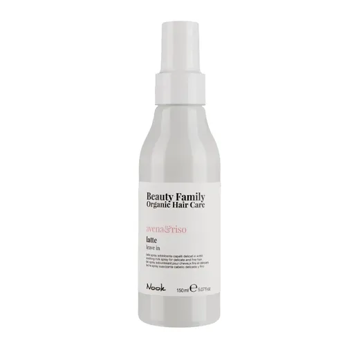 Lapte Leave-In pentru Par Subtire cu Orez si Ovaz  Nook Beauty Family Milk Delicate And Thin Hair Leave 150 ml