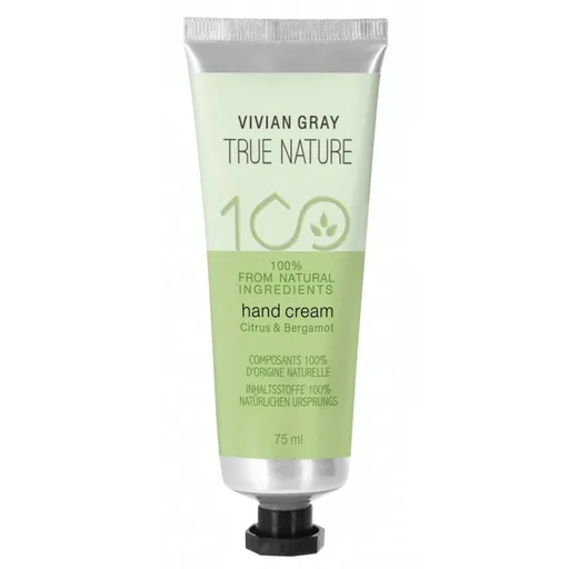 Vivian Gray Cremă de mâini True Nature Citrus & Bergamot (Hand Cream) 75 ml