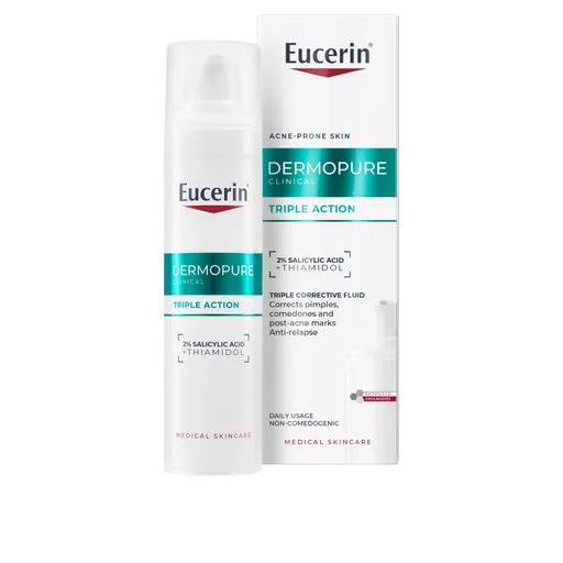 Eucerin Ser facial cu efect triplu DermoPure (Triple Effect Serum) 40 ml