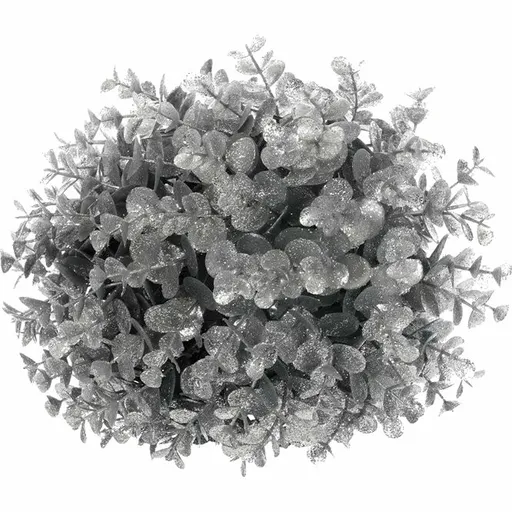 Decorațiune de Crăciun suspendată Eucalypt glob, argintiu, diam. 24 cm