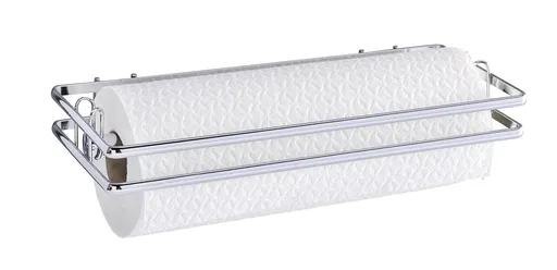 Wenko Suport de perete pentru rulouri de bucătărie montat pe perete