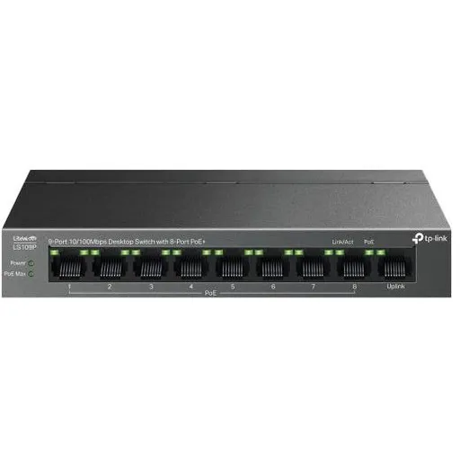 TP-LINK LS109P 9 PORT 10/100 Switch