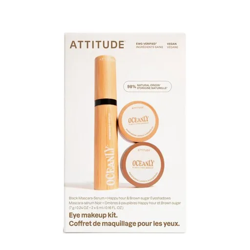 Attitude Set cadou Oceanly Brown Eye Make-up Kit