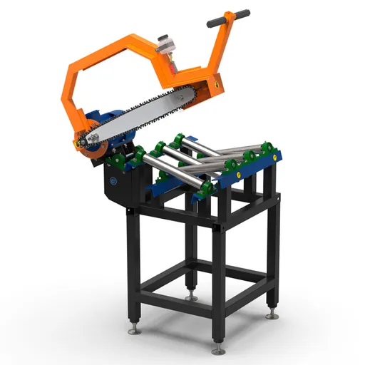 Masina de taiat busteni VRK-25, 2.2 KW, diametrul max. 30cm, TMC Ucraina