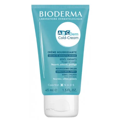 Bioderma Cremă nutritivă pentru față si corp pentru copii ABCDerm Cold-Cream 45 ml