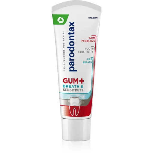 Parodontax Gum And Sens Original Pasta de dinti protectie complexa impotriva respiratiei mirositoare 75 ml