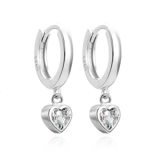 Agato Cercei romantici din argint cu pandantive AGUC3490