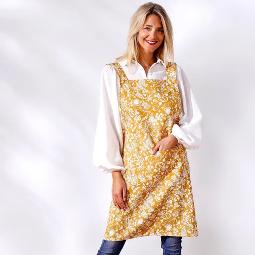 Șorț de bucătărie japonez cu model floral