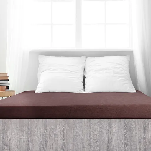 Cearșaf de pat 4Home frotir Ideal maro închis , 180 x 200 cm, maro închis, 180 x 200 cm