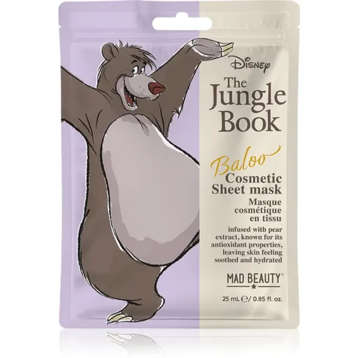 Mad Beauty The Jungle Book Sheet Mask - Baloo masca pentru celule 25 ml