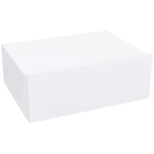 HOMCOM Noptieră Suspendată cu Sertar din PAL, 40x30x15 cm, Alb | Aosom Romania