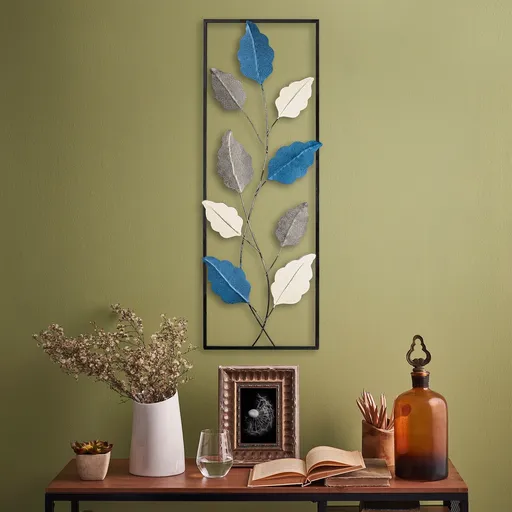 Decoratiune de perete, Fagus 2, Dimensiune: 32 x 90 cm, Multicolor