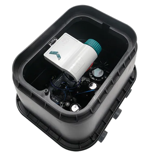 Set cutie  smart  cu programator PURE VISION, cu TURBINA VISION, 2 electrovalve RN155