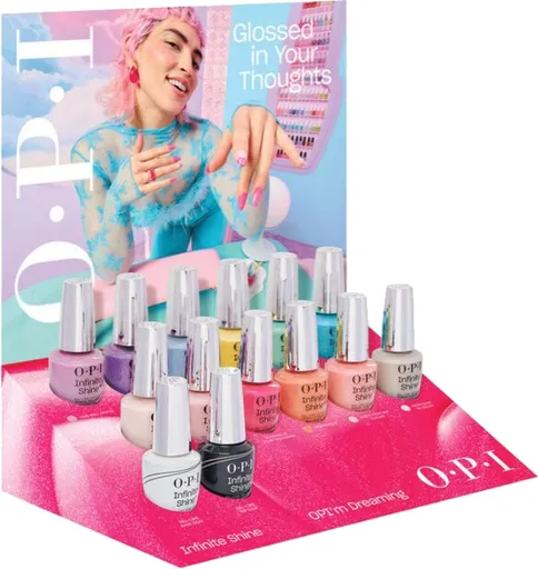 OPI Set de lacuri de unghii Infinite Shine OPI ’m Dreaming, 14 bucăți