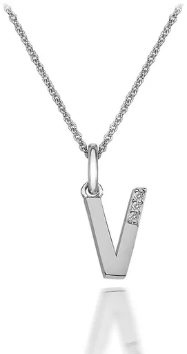 Hot Diamonds Colier Hot Diamonds Micro V Clasic DP422 (lănțișor, pandantiv)