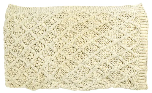 Cuvertură Leeds 130x170 pătrată, crem - Sander