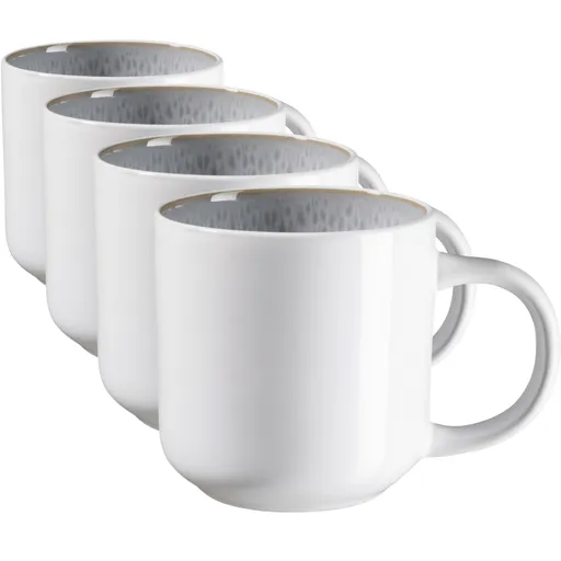 Mäser Set de căni de cafea Lunaria Grey 360 ml, 4buc., gri