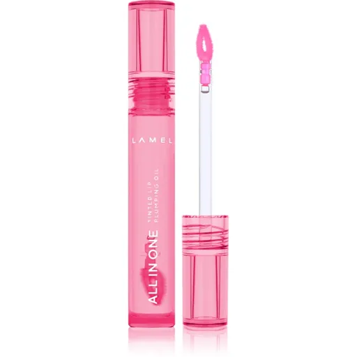 LAMEL All in One Lip Tinted Plumping Oil ulei nuanțator pentru buze pentru volum maxim № 403 Watermelon 3 ml