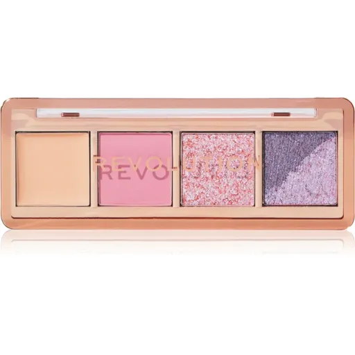 Makeup Revolution Icon Edit paletă cu farduri de ochi culoare The Enchanted Nudes Palette 2.8 g