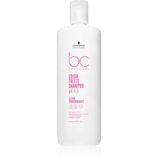 Schwarzkopf Professional BC Bonacure Color Freeze sampon protector pentru păr vopsit 1000 ml
