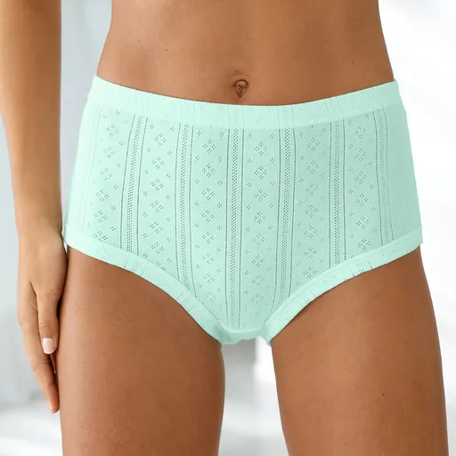 Set de 4 chiloți maxi pointelle