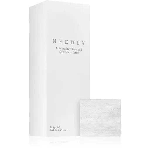 NEEDLY Mild Cleansing Multi Cotton Pad tampoane cosmetice pentru demachierea și curățarea tenului 100 buc