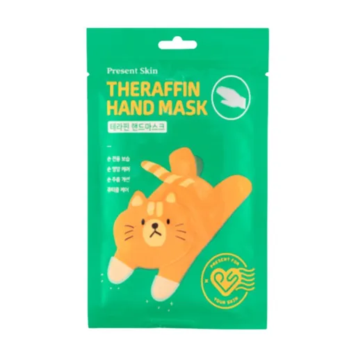 Mască pt mâini - Theraffin Hand Moisture Mask 2x12g - Present Skin