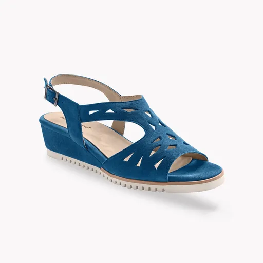 Sandale din piele întoarsă